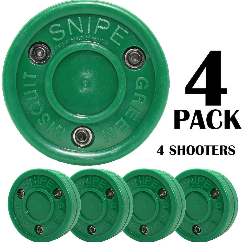 Green Biscuit Snipe 4 - pack - Better Hockey