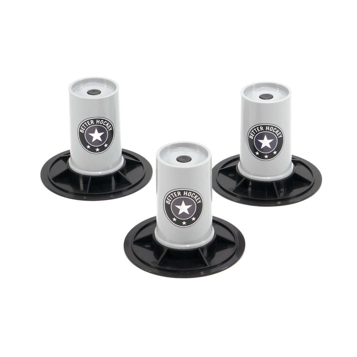 Extreme Hockey Drill Cones 3-Pack for enhanced training on ice and off-ice, improving hockey skills.