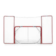 Extreme Hockey Monster Goal Backstop Targets featuring a large protective net to prevent missed shots and lost pucks, enhancing your practice.