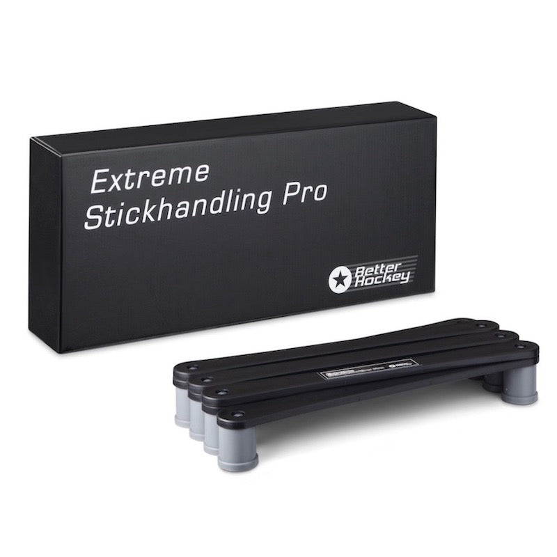 Klubbteknik hockey stickhandling trainer Pro med box, perfekt för att förbättra din puckkontroll.